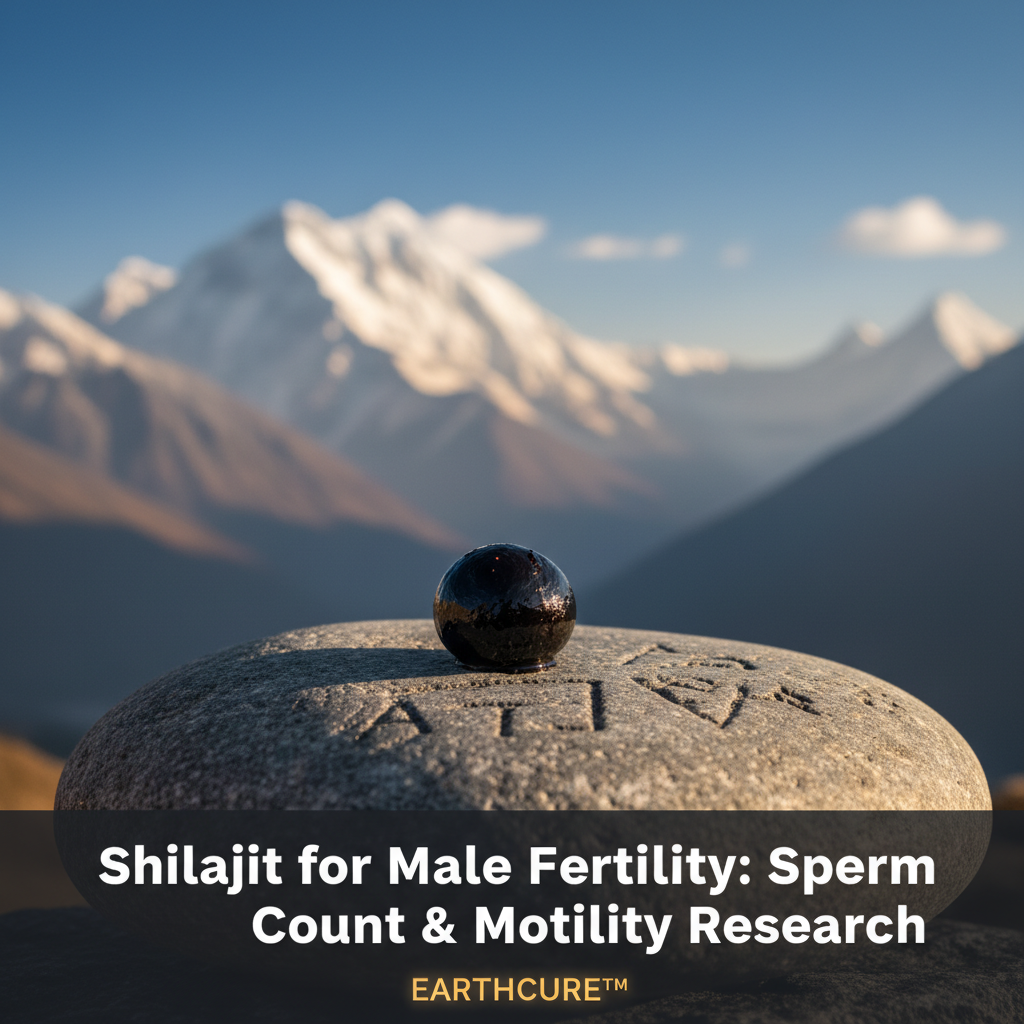 Shilajit Male Fertility: Boost Sperm Count & Motility